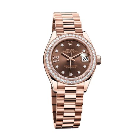 rose gold rolex for woman|Rolex oyster perpetual datejust women's.